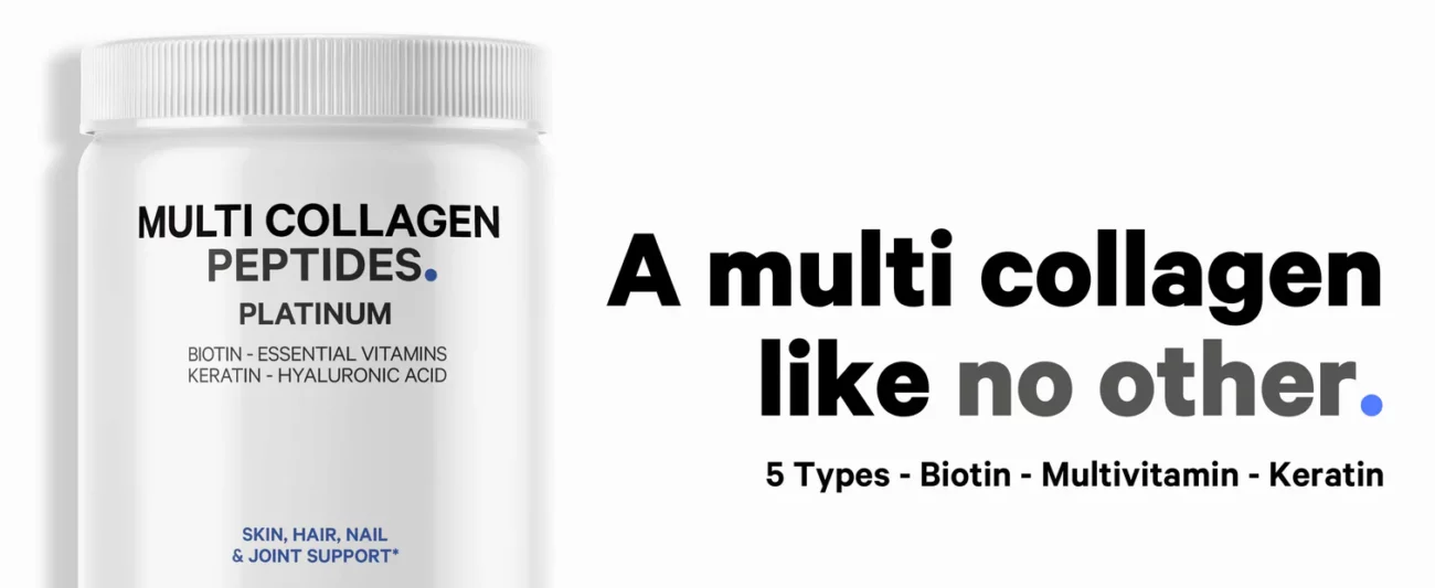 Codeage Multi Collagen Biotin Keratin Hyaluronic banner