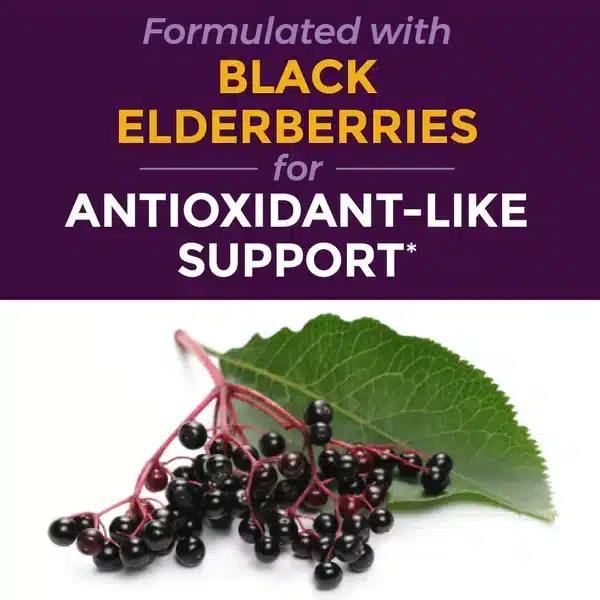 Elderberry Vitamin C Zinc 5